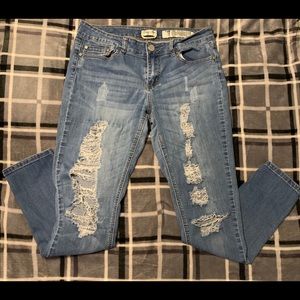 Indigo Rein Distressed Jeans